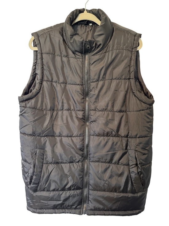 No Brand Other - Men’s Lightweight Black Puffer Zip Up Vest Size Large No Brand Listed